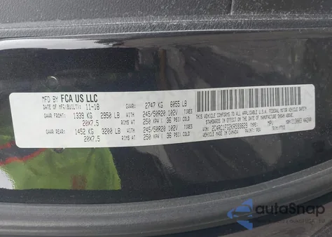 2019 Chrysler Pacifica Touring Plus from USA, damaged, VIN 2C4RC1FG2KR593829